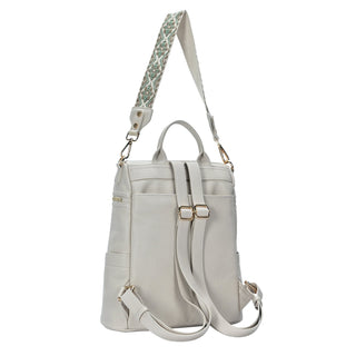 Nyra Webbing Strap Convertible Backpack Purse