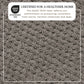 100% Cotton Checkered Jacquard Bath Towel Set - Giuliana Collection