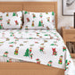 4-Piece Turkish Cotton Christmas Flannel Sheet - Whittaker Collection