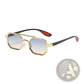 Octagonal Metal Steampunk Uv400 Fashion Sunglasses