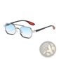 Octagonal Metal Steampunk Uv400 Fashion Sunglasses
