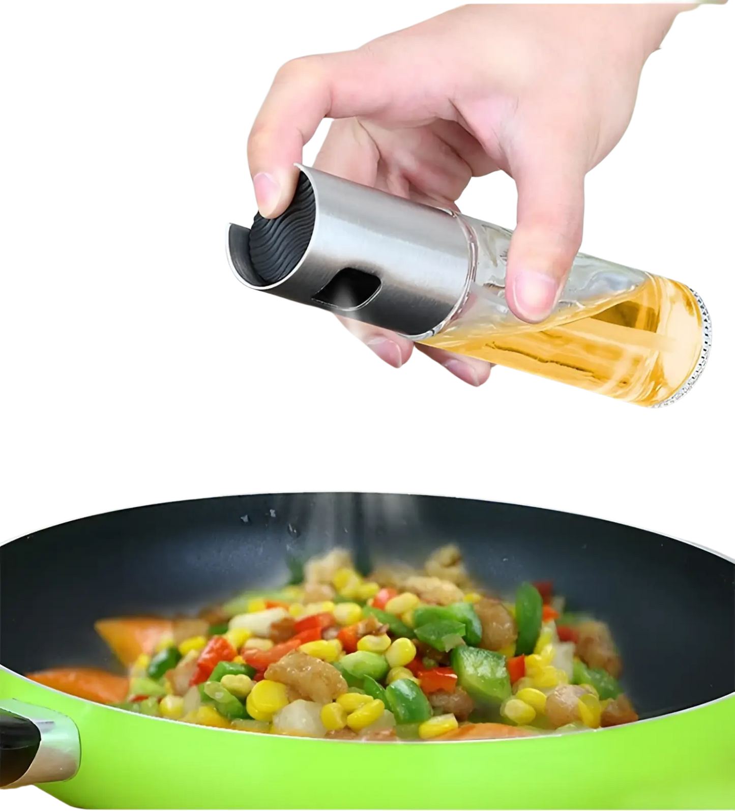 Oil Spray Bottle for Cooking Leakproof Glass Sprayer