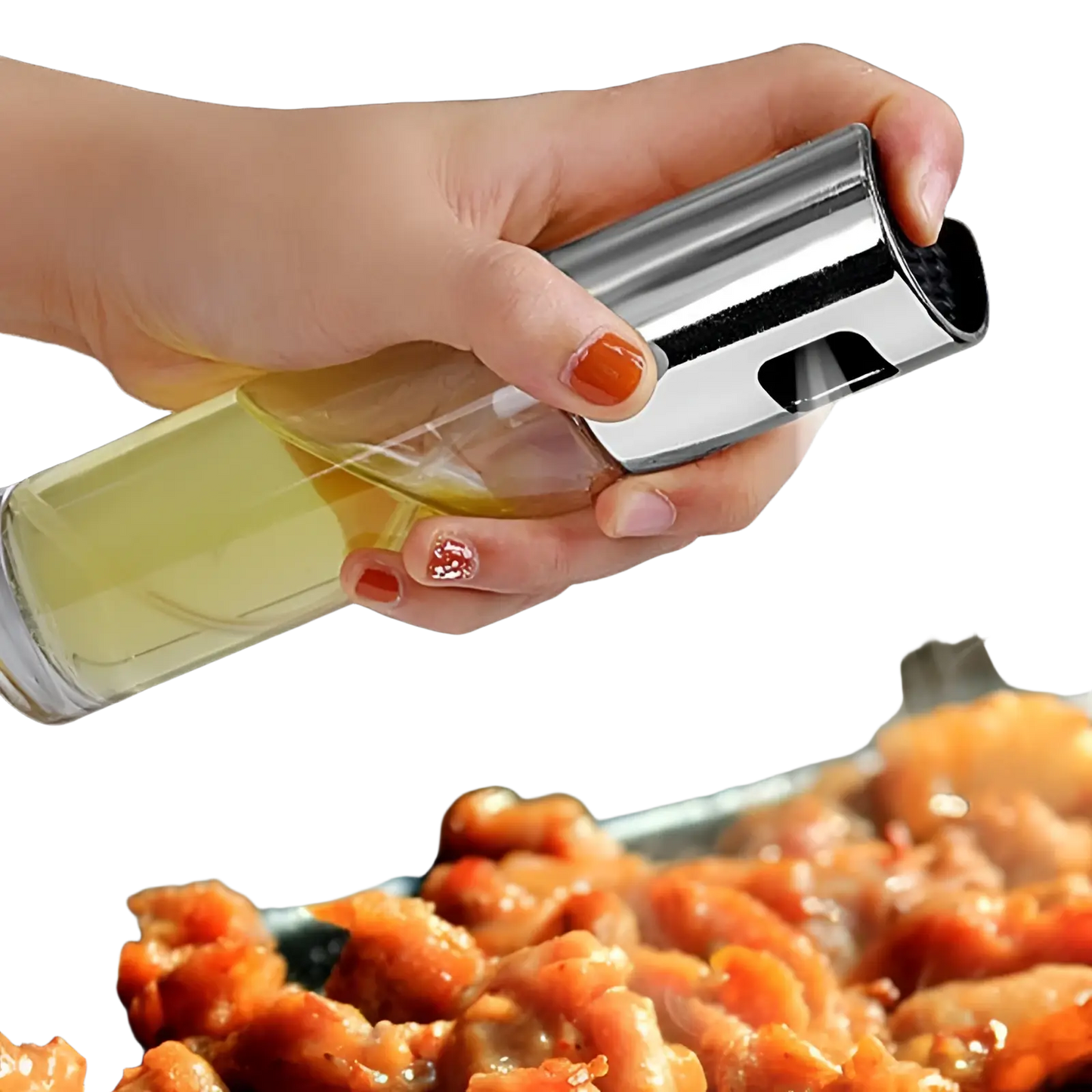 Oil Spray Bottle for Cooking Leakproof Glass Sprayer