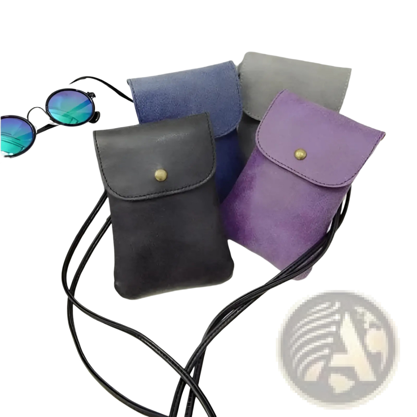 Old Worldly Charm Matte Suede Vegan Leather Crossbody Bag