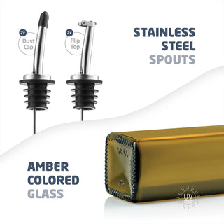 Conjunto dispensador de azeite 