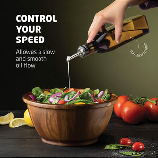 Conjunto dispensador de azeite 