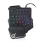 One Handed Rgb Mechanical Mini Gaming Keyboard