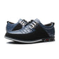 Men's British Two-tone Leather Dress Shoes