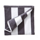 Cotton Velour Cabana Stripe Beach Towel - Novia Collection