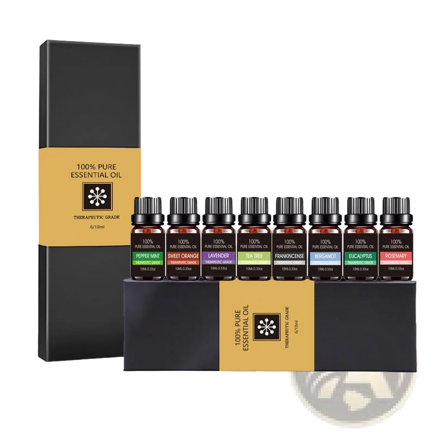 Organic Essential Oils Set 10ml Aromatherapy Gift Kit