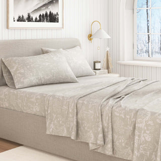 Turkish Cotton Flannel Sheet Set - Elevated Holiday Collection