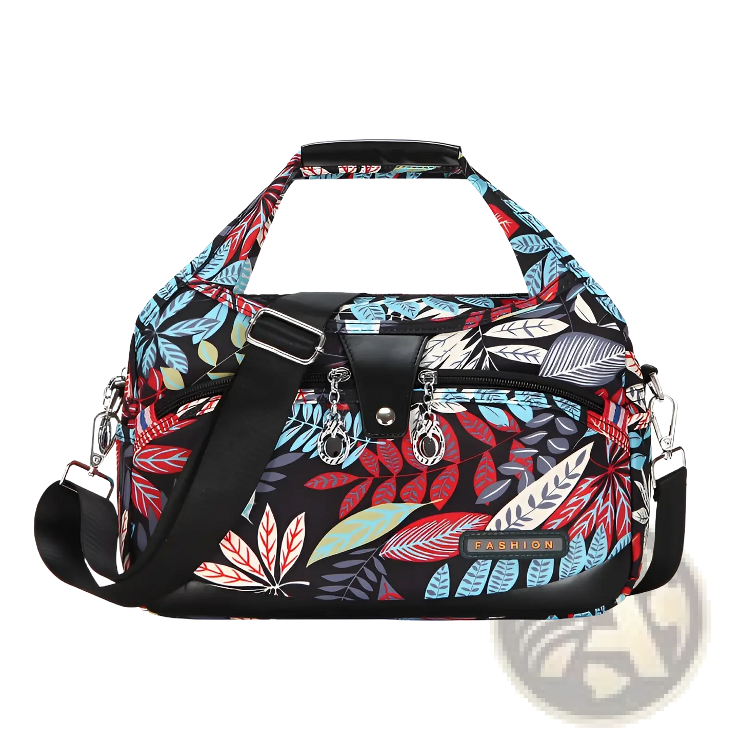 Oxford Cloth Floral Messenger Bag Retro Shoulder Purse