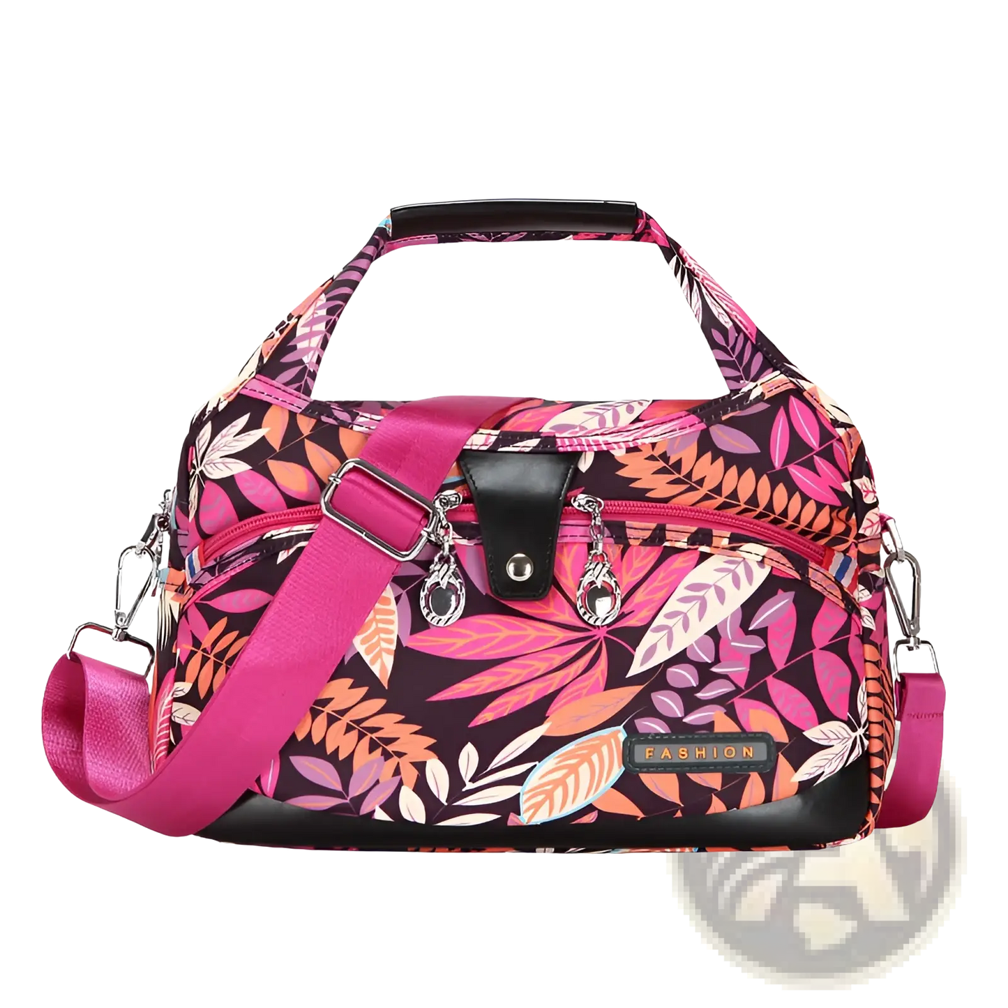 Oxford Cloth Floral Messenger Bag Retro Shoulder Purse