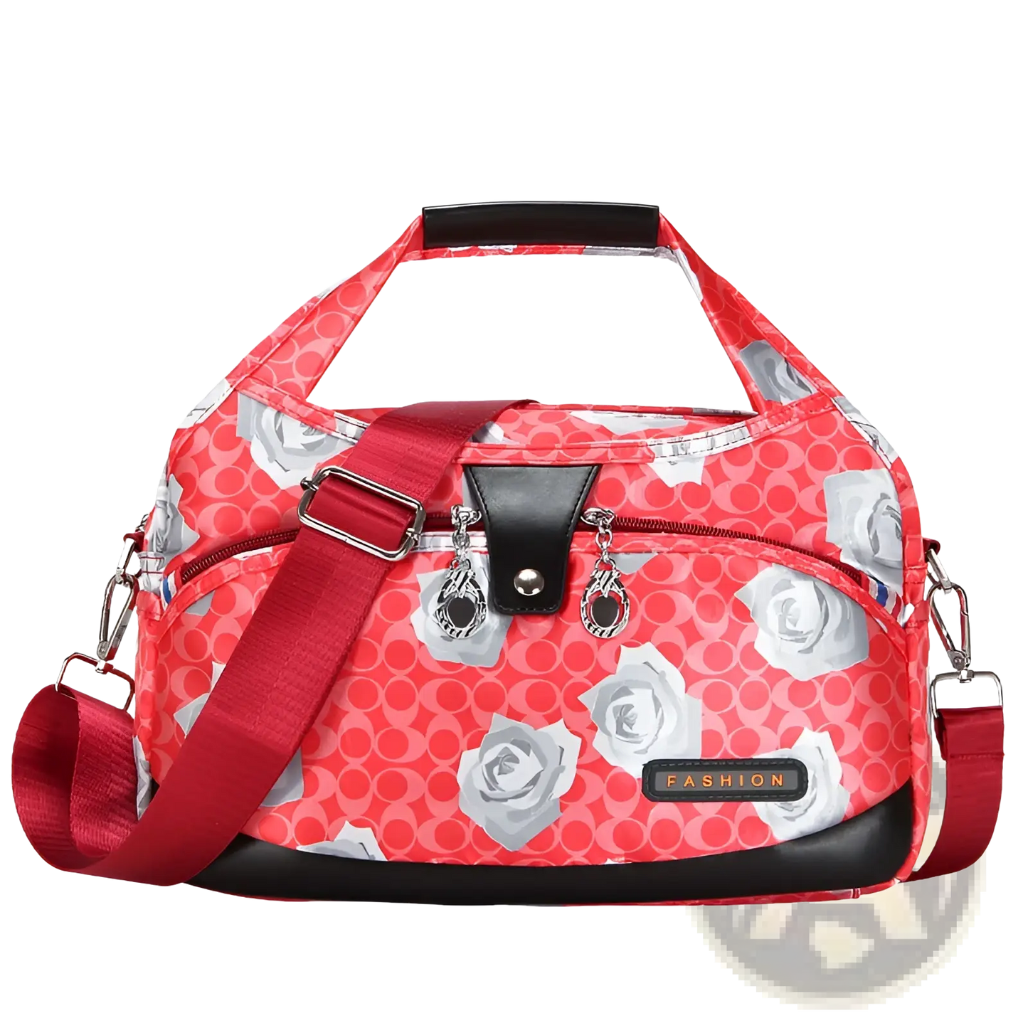 Oxford Cloth Floral Messenger Bag Retro Shoulder Purse