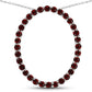3.52 Carat Genuine Garnet .925 Sterling Silver Pendant