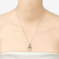 0.14 Carat Genuine Tanzanite .925 Sterling Silver Pendant