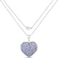 4.86 Carat Genuine Tanzanite .925 Sterling Silver Pendant