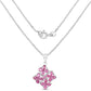3.72 Carat Genuine Ruby .925 Sterling Silver Pendant