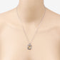 0.12 Carat Genuine Blue Sapphire .925 Sterling Silver Pendant