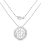 0.53 Carat Genuine White Diamond .925 Sterling Silver Pendant
