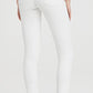 Calça jeans skinny Levi's 501 feminina, branca, tamanho 24/28