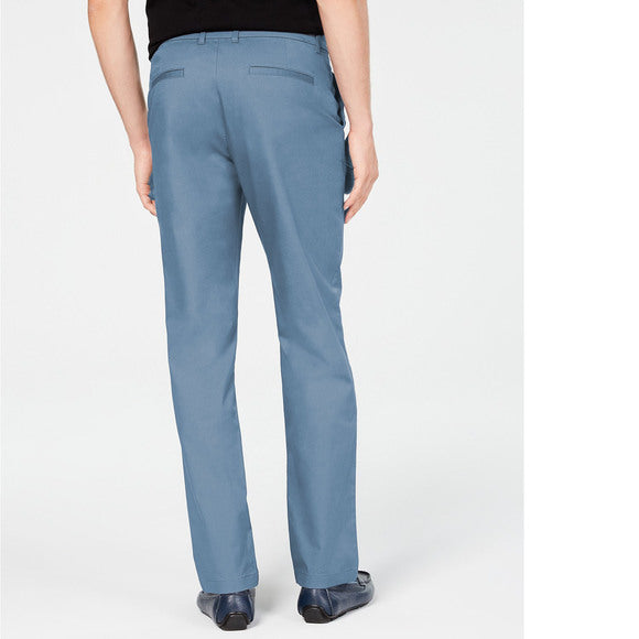 Calça Chino Alfatech Classic-Fit Masculina Alfani Azul