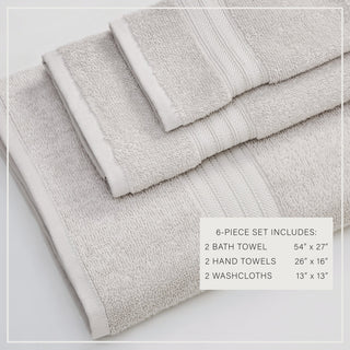 Cotton Terry Bath Towel Set - Cooper Collection