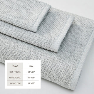 Cotton Textured Bath Towel Set - Acacia Collection