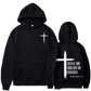 Philippians 4:13 Cross Graphic Men's Pullover Hoodie