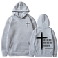 Philippians 4:13 Cross Graphic Men's Pullover Hoodie