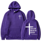 Philippians 4:13 Cross Graphic Men's Pullover Hoodie