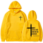 Philippians 4:13 Cross Graphic Men's Pullover Hoodie