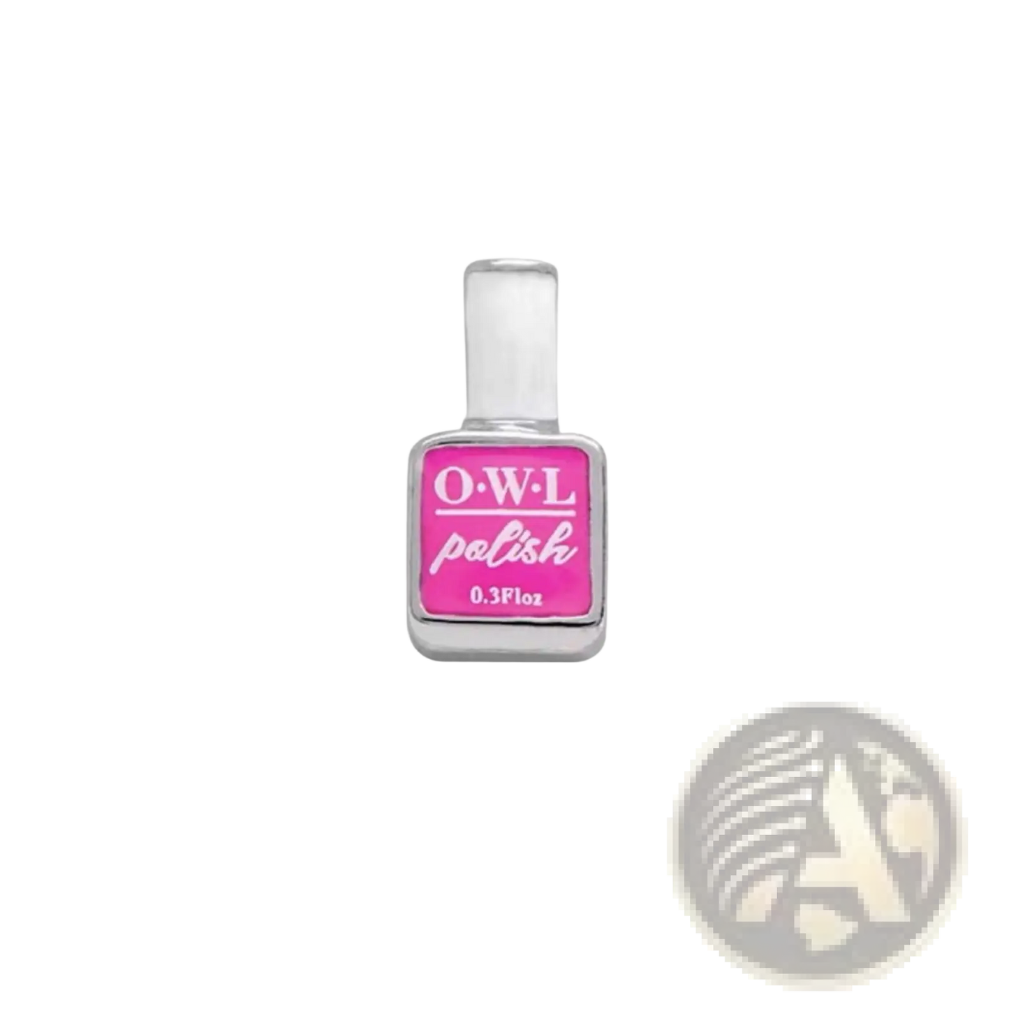 Pink Enamel Love Potion and Nail Polish Floating Locket Charms