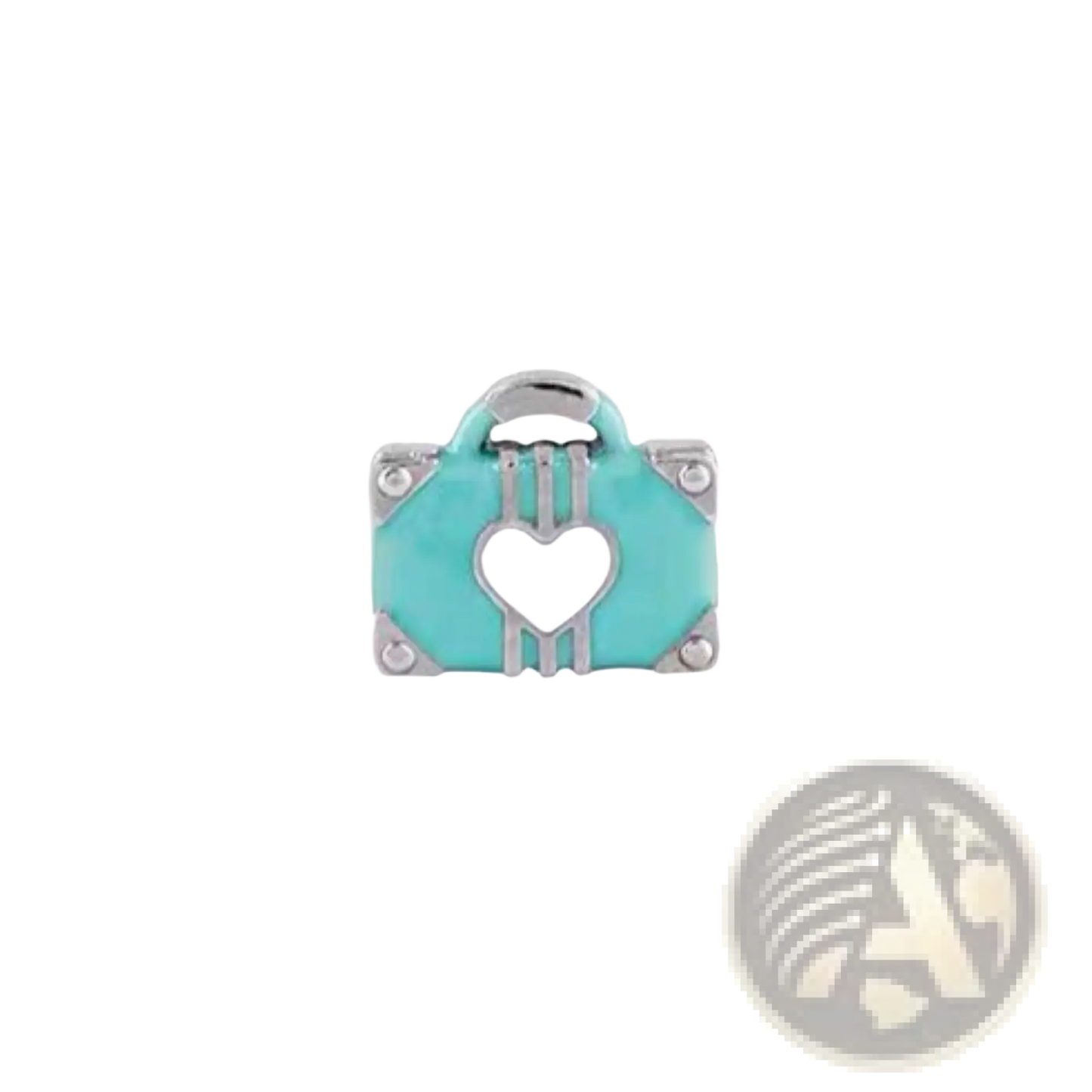 Pink Enamel Love Potion and Nail Polish Floating Locket Charms