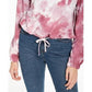 Suéter Tie-Dyed Juniors Hooked Up by IOT Rosa Tamanho X-G
