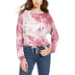 Suéter Tie-Dyed Juniors Hooked Up by IOT Rosa Tamanho X-G