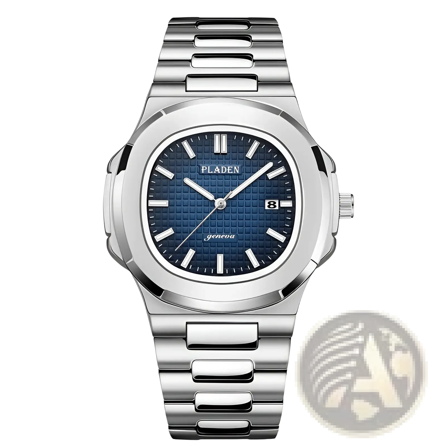 Pladen Men's Luxury Waterproof Quartz Watch with Date Display