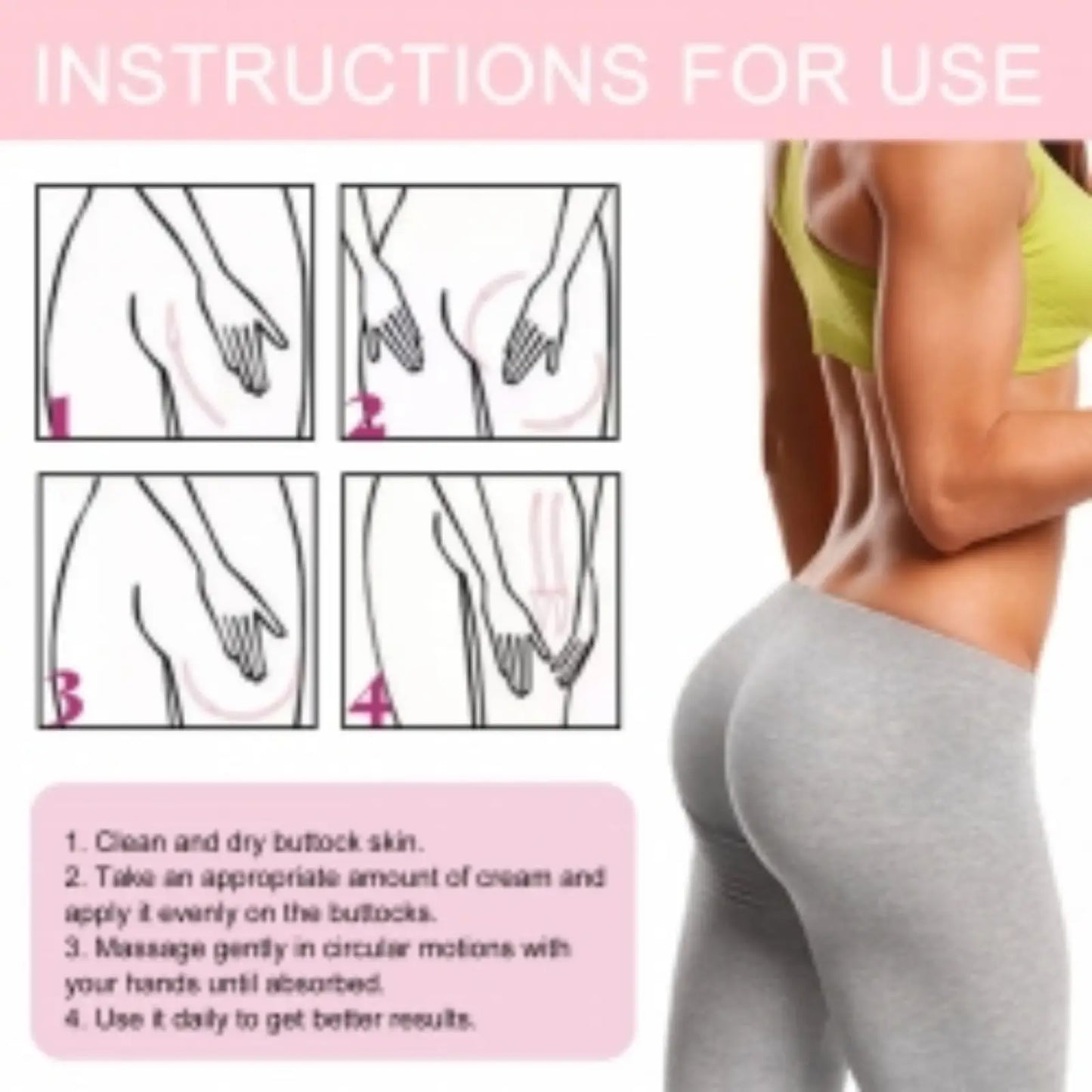 Plumpy Up Buttock Cream Firming and Lifting 30g
