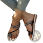 Plus Size Rhinestone Strappy Summer Sandals