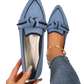 Pointed Flat Pumps Bow Detail Casual Plus Size Shoes