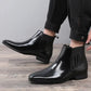 Men's Formal Pointed Toe Leather Chelsea Boots