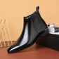 Men's Formal Pointed Toe Leather Chelsea Boots