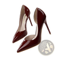 Pointed Toe Patent Leather Stiletto High Heels