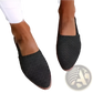 Pointed Toe Woven Buckle Flat Mule Sandals