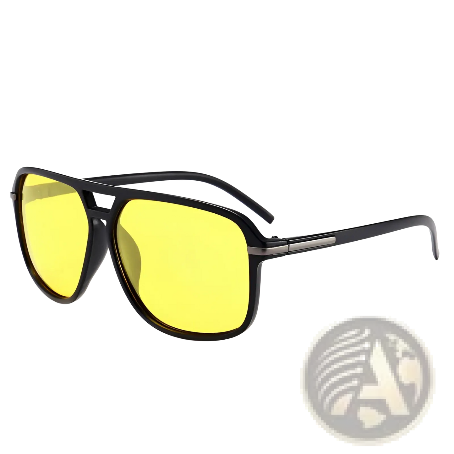 Polarized Blue Mirrored Aviator Sunglasses with Uv Protection