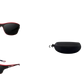 Polarized Oval Camouflage and Mirrored Men's Sport Sunglasses