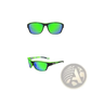 Polarized Oval Camouflage and Mirrored Men's Sport Sunglasses