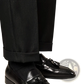 Polished Genuine Leather Tassel Loafers