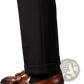 Polished Genuine Leather Tassel Loafers