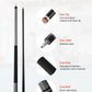 Pool Cue 58 Inch Fiberglass Titanium Composite Stick